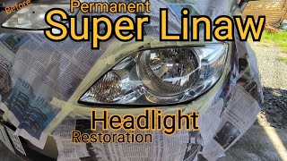 paano makuha ang super linaw na headlight na pang matagalan  permanent headlight restoration [upl. by Barnebas932]