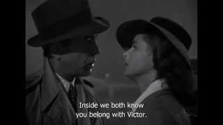 Casablanca Separate Ways Scene HD amp Sub [upl. by Chute]