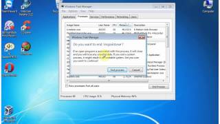 Windows 7 Tips  How to Kill a Process with Task Manager Professional [upl. by Fairfax]