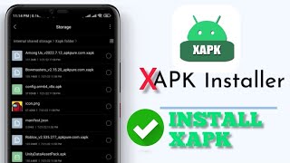 How to Install XAPK File on Android  XAPK install [upl. by Nedyrb123]