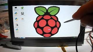 raspberry pi touch screen AT070TN92 works [upl. by Rez]