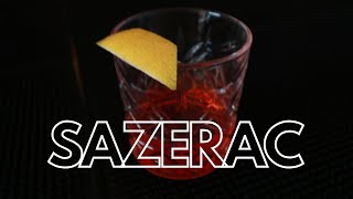 Steve The Bartenders Sazerac Cocktail Recipe  Episode 29 [upl. by Kelleher941]