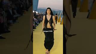 desigual SS25 show runway video fashion shorts style model desigual catwalk vairalvideo [upl. by Schnell]