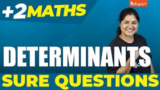 Plus Two Maths  Sure Questions  Determinants  Eduport Plus Two [upl. by Anelle]