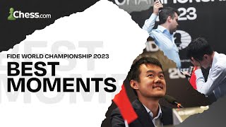 The Best Moments From The FIDE World Championship [upl. by Hoagland]