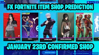 January 23rd 2024 Fortnite Item Shop CONFIRMED  Fortnite Early Item Shop Prediction January 23rd [upl. by Fayina381]