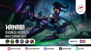 Highlight Gameplay Hanabi MLBB Season 34 Episode 54 Full Movie mobilelegends highlight hero [upl. by Marmaduke84]