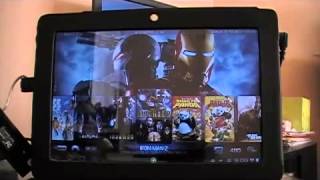 XBMC on Acer A200 Tegra2 NonNEON [upl. by Ulyram]