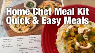 Home Chef Oven Ready Meals and Easy Tostadas Home Chef Coupon Code  Home Chef Review [upl. by Eintihw]