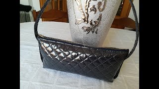 Coudre Un Sac en tissu MatelasséCouture Anaïs [upl. by Cowie]