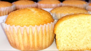 vanilla cupcake recipe  perfect vanilla cupcakes [upl. by Nasho753]