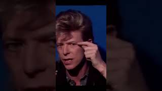 DAVID BOWIE EXPLAINS WHY HIS PUPILS LOOK DIFFERENT 1987 Shorts [upl. by Bergin]