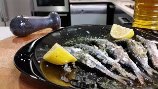 Sardinas a la plancha y sin olor [upl. by Arat]