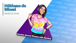 Háblame de Miami  Gente De Zona  ZUMBA Fitness with Revital [upl. by Ahola]