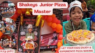 Shakeys Junior Pizza Master  Let Your Kids Experience and Enjoy Shakeys Pizza Making  Mhy Yumi [upl. by Kali482]