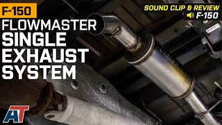 20152020 35L EcoBoost F150 Flowmaster FlowFX Extreme Single Exhaust System Review amp Sound Clip [upl. by Zeke]