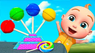 Lollipop Finger Family Song  Baby Finger Where Are You  PulkaCoco‬ Nursery Rhymes amp Kids Songs [upl. by Reynolds]