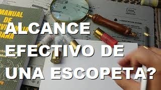 A que Distancia Es Efectiva una Escopeta [upl. by Eerehc]