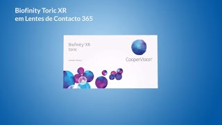 Biofinity Toric XR em Lentes de Contacto 365 [upl. by Gapin]