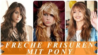 Neue flechtfrisuren mit pony für frauen [upl. by Oeramed117]