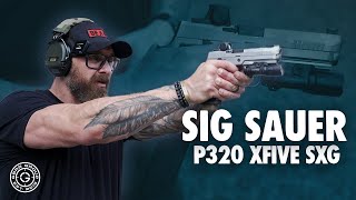 Range Time  SIG SAUER P320 XFIVE SXG [upl. by Necaj]