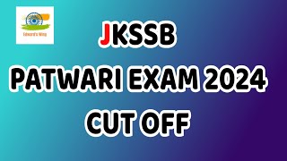 EXPECTED CUT OFF  JKSSB Patwari Exam 2024  What about 70 [upl. by Scarface]