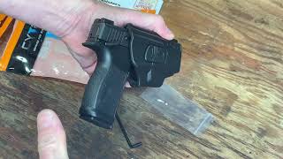 CYTAC RDefender 9mm Sig Sauer P365X Holster Unboxing amp Review Cytac Sig Sauer 9mm Holster Review [upl. by Asirrac685]