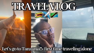 TRAVEL VLOG🇹🇿 let’s go to ZanzibarZimbabwean YouTuber💕 [upl. by Lemmie]