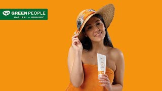 Dermatologically Tested Sun Cream  Green People UK sunscreen naturalandorganic spf [upl. by Yadrahc97]