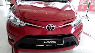 Review Toyota Vios 15E 20172018 model [upl. by Hodges]