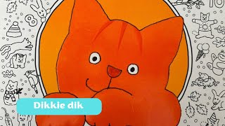 365 verhalen van Dikkie Dik zwarte poes en witte poes [upl. by Grunberg]