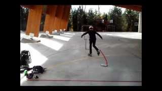 Entrenamiento con patines para esqui alpinio [upl. by Nnylesor612]