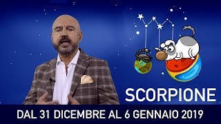 SCORPIONE l’oroscopo di Capitani  Dal 31 Dicembre al 6 Gennaio [upl. by Enairb371]