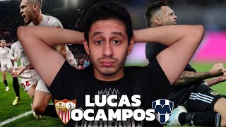 ASÍ JUEGA LUCAS OCAMPOS  NUEVO FICHAJE DE LOS RAYADOS DEL MONTERREY [upl. by Gnad]