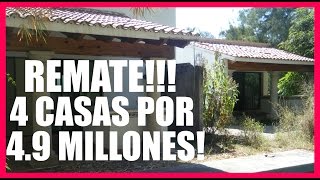 REMATE 4 CASAS POR 49 MILLONES DE PESOS [upl. by Ainerol]