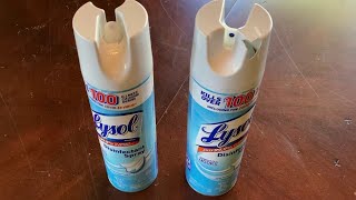 Lysol Disinfectant Spray [upl. by Foscalina]