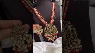 Religious Stunning designed Premiumquality pearlsampbeads mala with ramparivar pendant✅✅new fashion [upl. by Hanej]