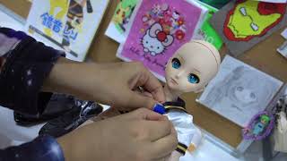 Unboxing Dollfie Dream Kagamine Len wJaysama [upl. by Yatnwahs462]