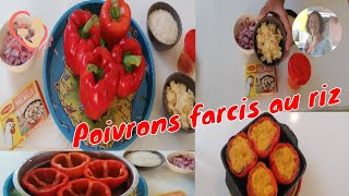 Comment Faire Des Poivrons Farcis Sans Viande [upl. by Alrak]