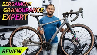 A Carbon Gravel Bike with Shimano GRX Groupset  Bergamont Grandurance Expert Malayalam Review [upl. by Shugart]