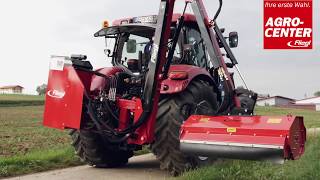 Mulcher für Traktor Böschungsmulcher mit Ausleger im Einsatz  Fliegl [upl. by Neirda802]