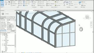 curtain wall curved and sloped [upl. by Yromas]