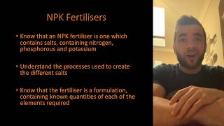 NPK Fertilisers  GCSE 91 AQA Chemistry Unit 410 [upl. by Orvie]