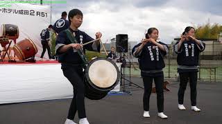 4K 横浜隼人高校 和太鼓部 ③ 成田太鼓祭 2018 [upl. by Betz544]