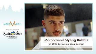 Moroccanoil Styling Bubble at 2023 Eurovision Song Contest [upl. by Guimond]