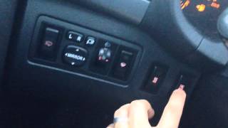 Toyota avensis t25 facelift trcabsvsc off button [upl. by Loy]