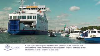 Lymington Harbour Navigation Video [upl. by Lemmueu]