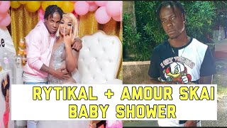 Dancehall Artist Rytikal amp Amour Skai Baby Shower🥰  Intence Ent [upl. by Knudson]