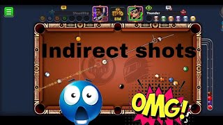 Indirect shots 8 ball pool game play ▶️▶️ Shaad8bp [upl. by Efeek]