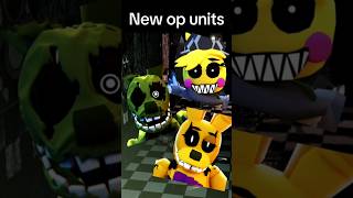 New Vs Old Op units in FnTd shorts fnaf roblox fntd [upl. by Conley]